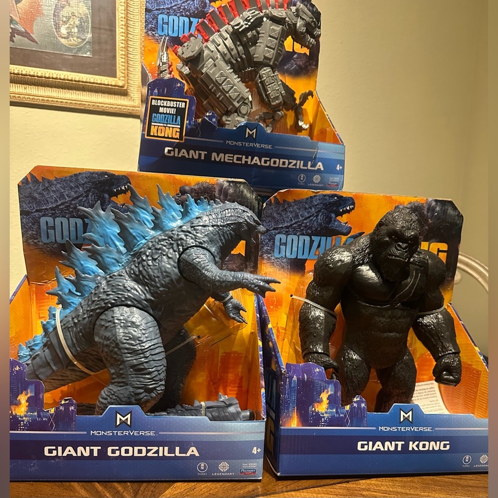 Godzilla VS Kong Giant Godzilla 11" 2020 Figure Monsterverse Playmates NIB